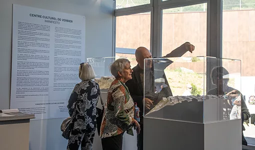 PRÉSENTATION DES MAQUETTES AU VERBIER FESTIVAL